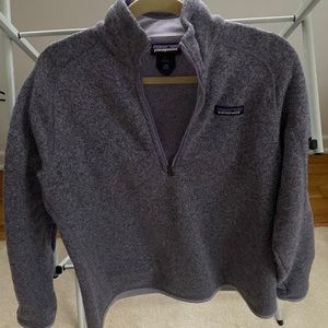 Better sweater Quarter zip fleece pullover